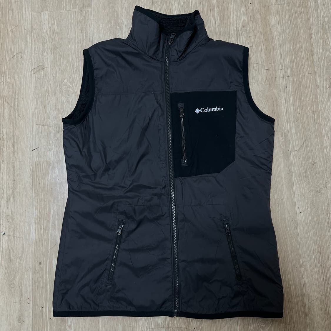 컬럼비아 리버시블 바람막이 후리스 조끼 L/100  상품이미지1