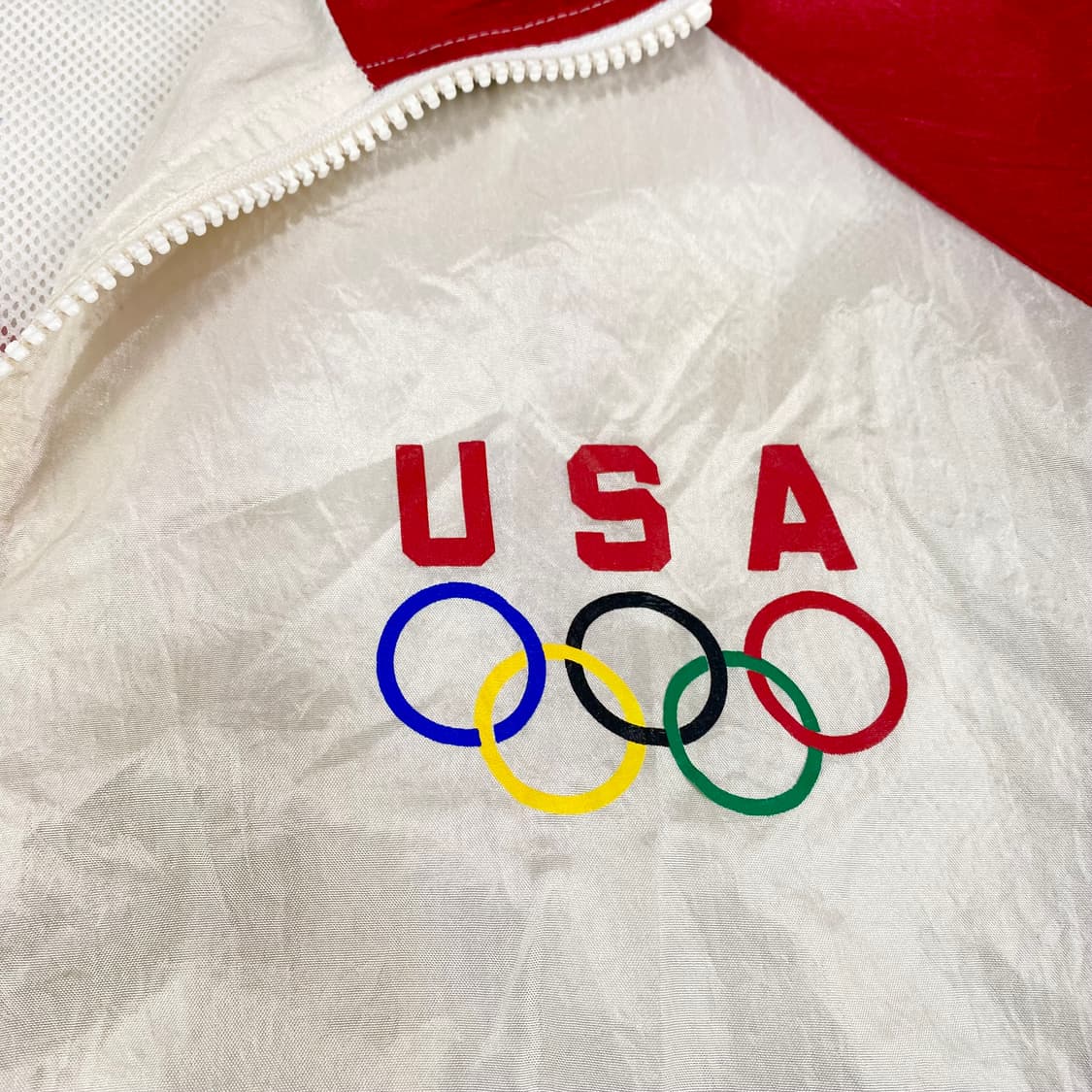 1984 La 올림픽 선수 지급용 나일론 트랙 자켓  상품이미지4