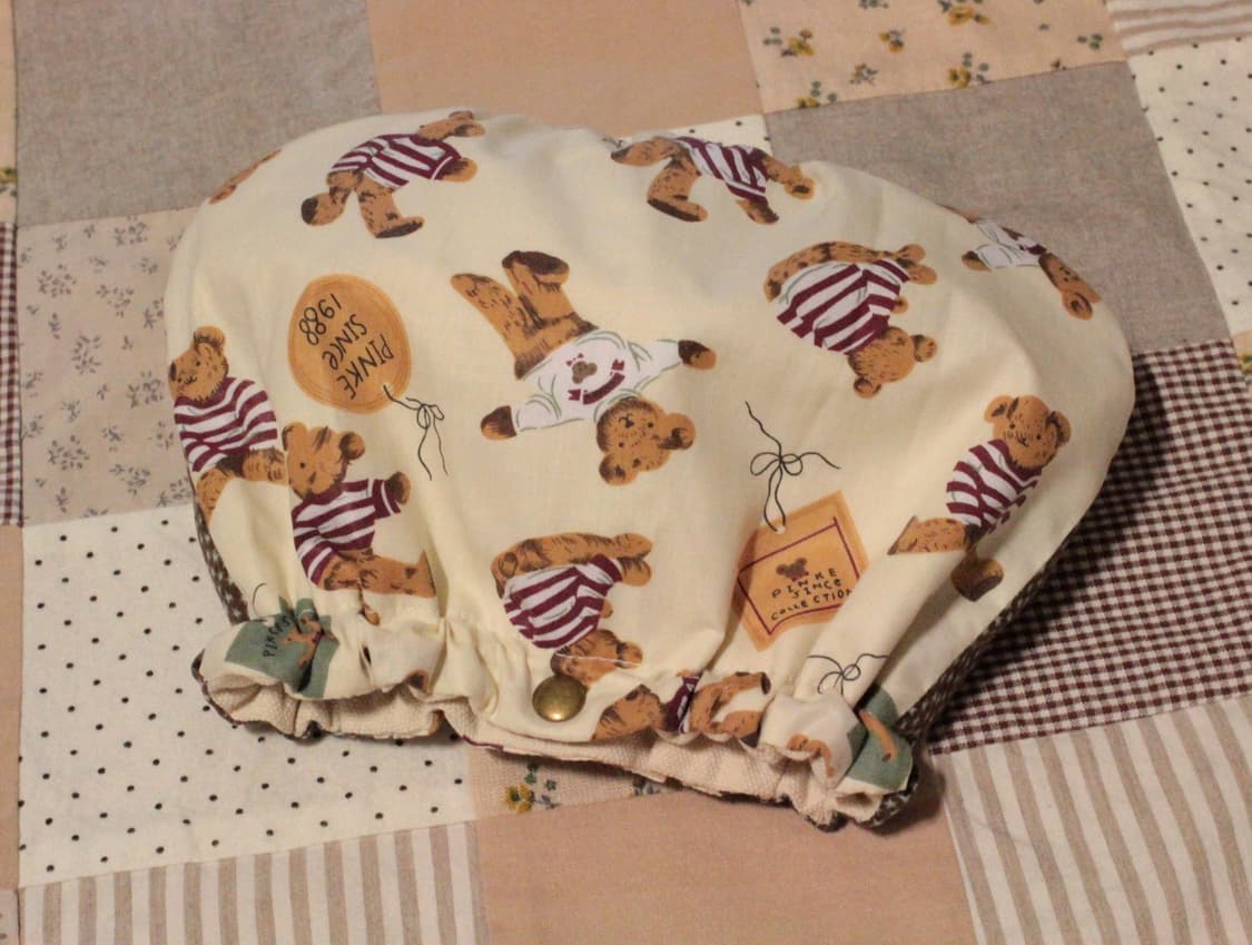 핸드메이드 곰무늬 밴딩 파우치 상품이미지5