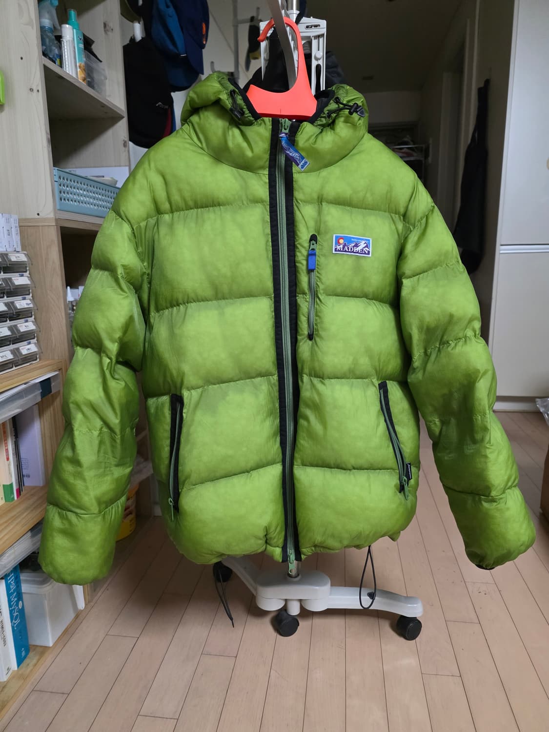 올품절 매든 콜로라도 패딩 그린 S사이즈  (2-3회 착용) 상품이미지2