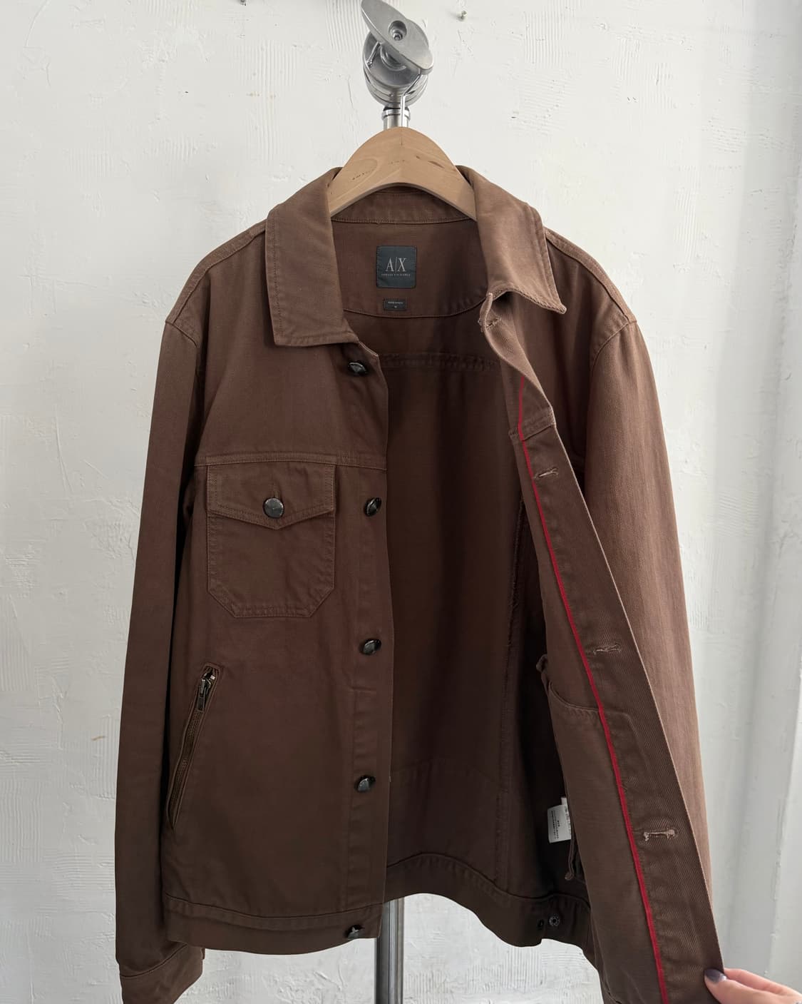 AX Armani Exchange 아르마니 브라운컬러 자켓 상품이미지1