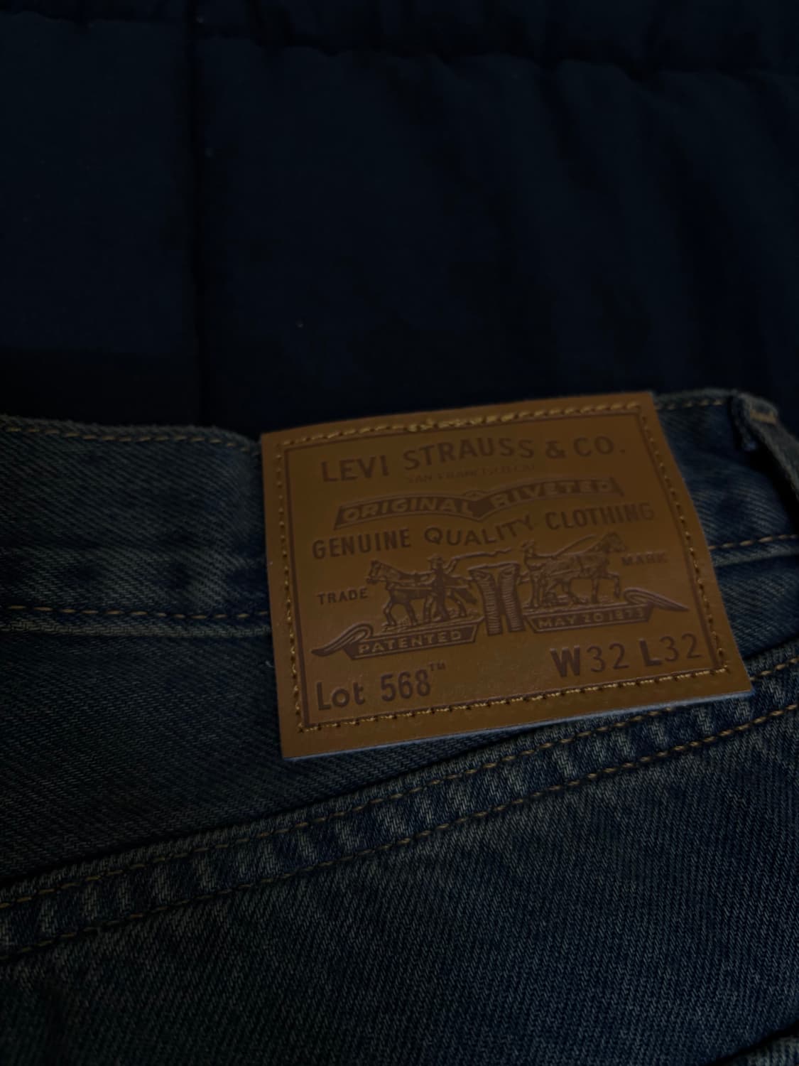 리바이스 568 W32 L32 상품이미지3