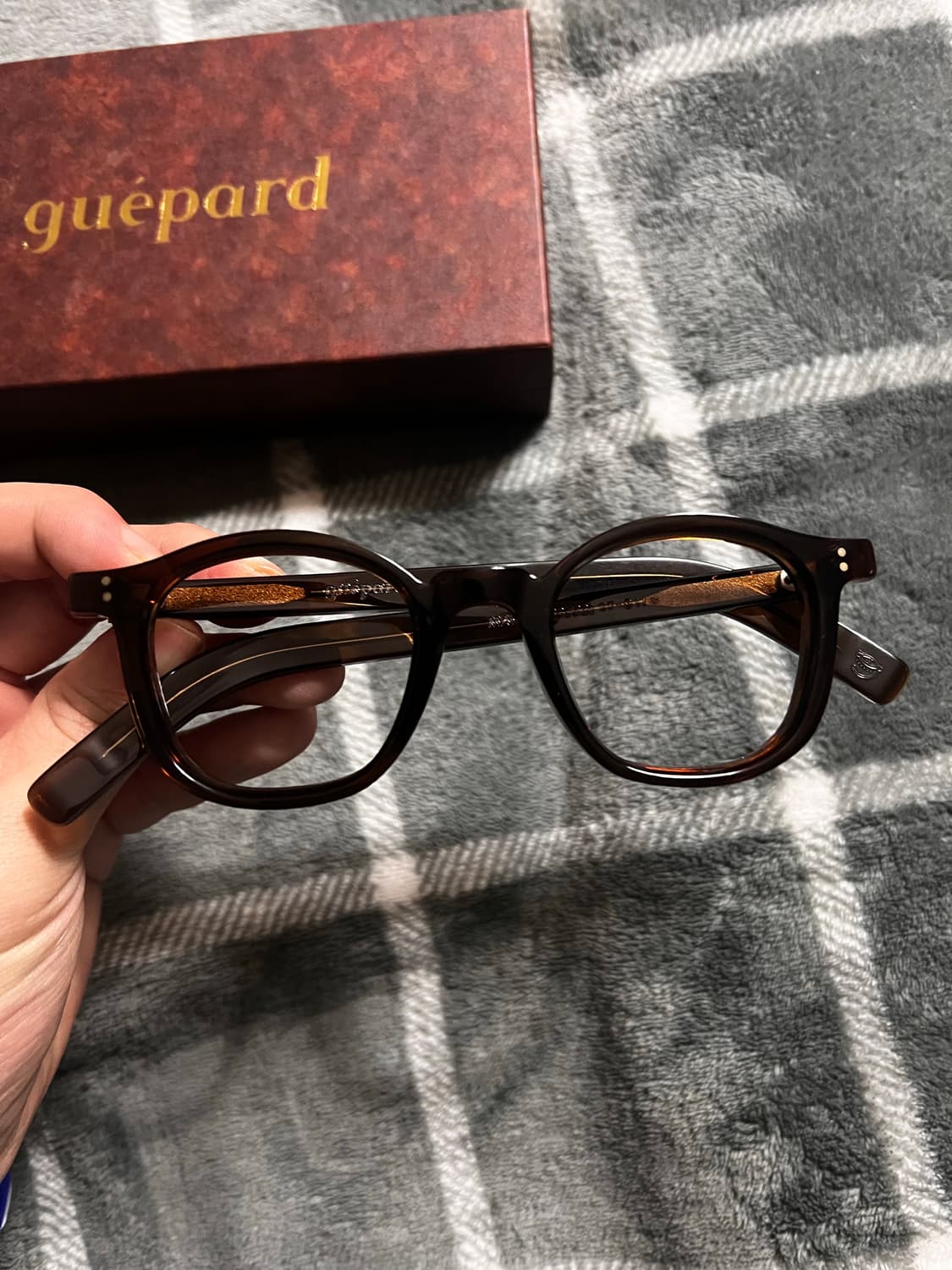 규파드 gp-01w 프렌치스퀘어 안경 상품이미지2