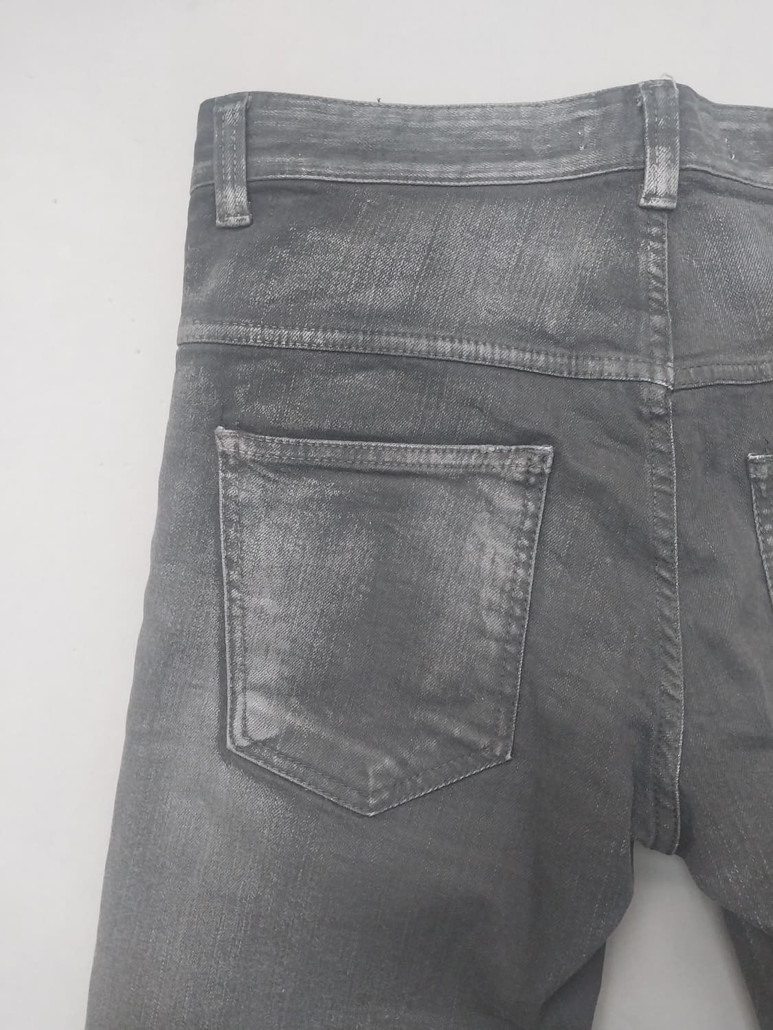 [33] 플랙 진 송치탭 블랙워싱 슬랜더진 쳥바지 상품이미지8