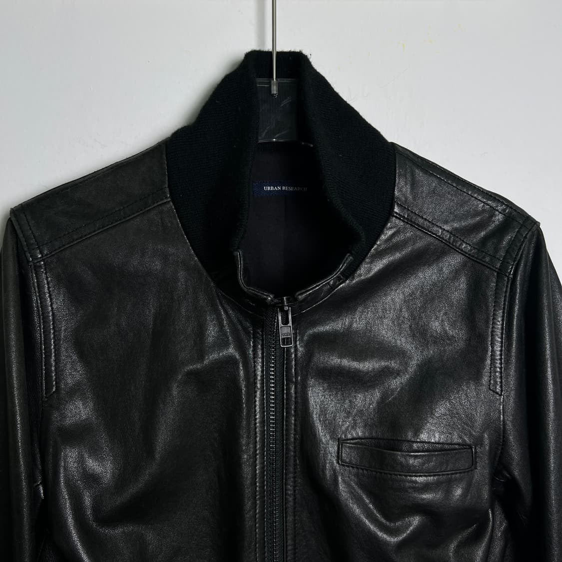어반 리서치 블랙 양가죽 블루종 자켓 M 상품이미지4
