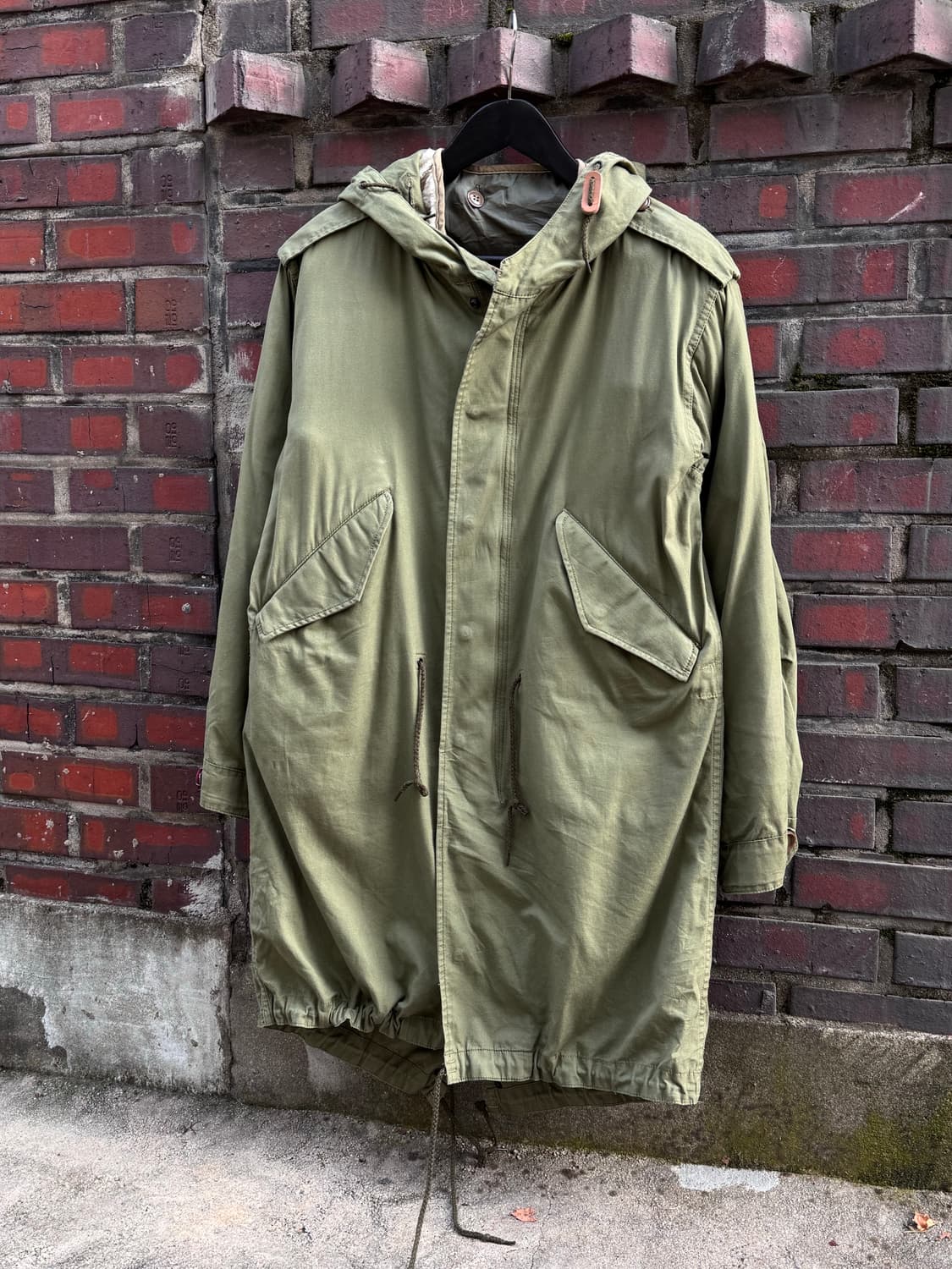U.S AMRY M-51 피쉬테일 개파카 상품이미지1