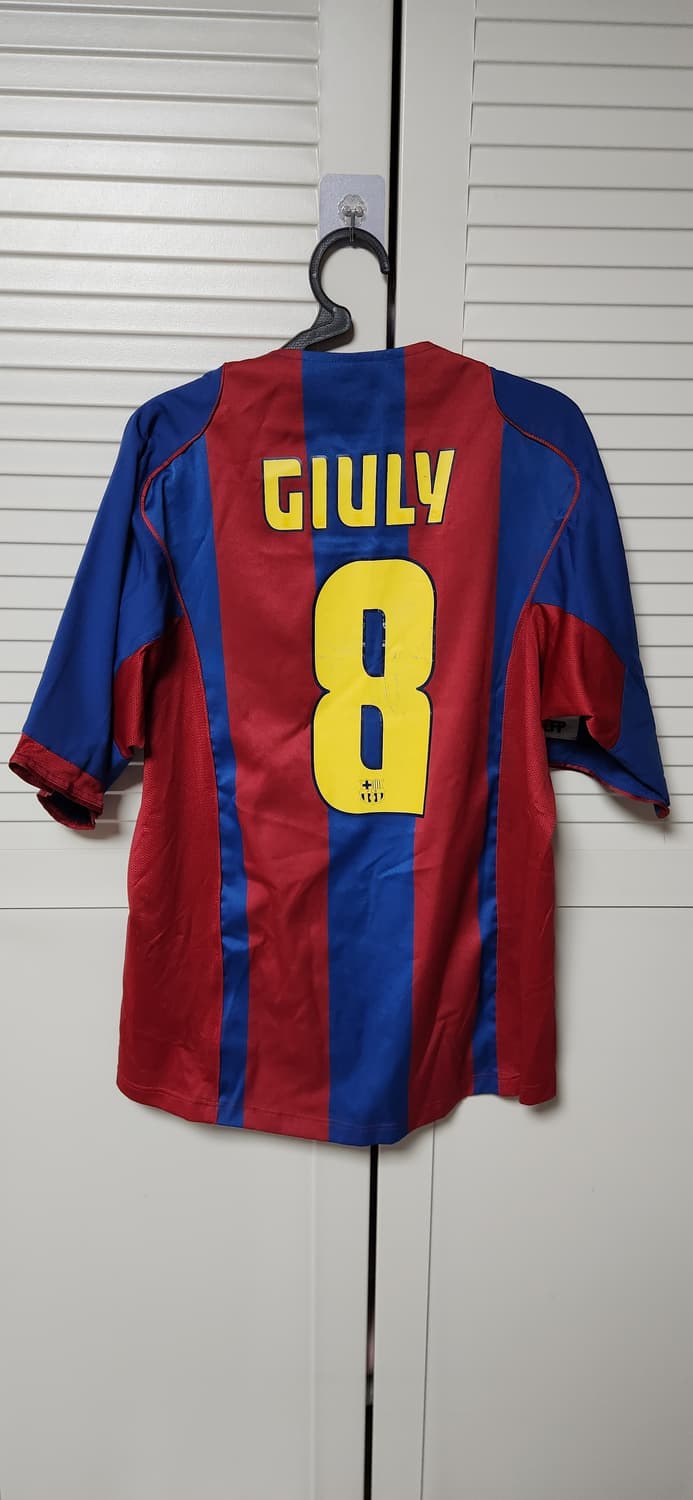 04-05 나이키 바르셀로나 홈 유니폼 반팔 NO.GIULY 상품이미지3