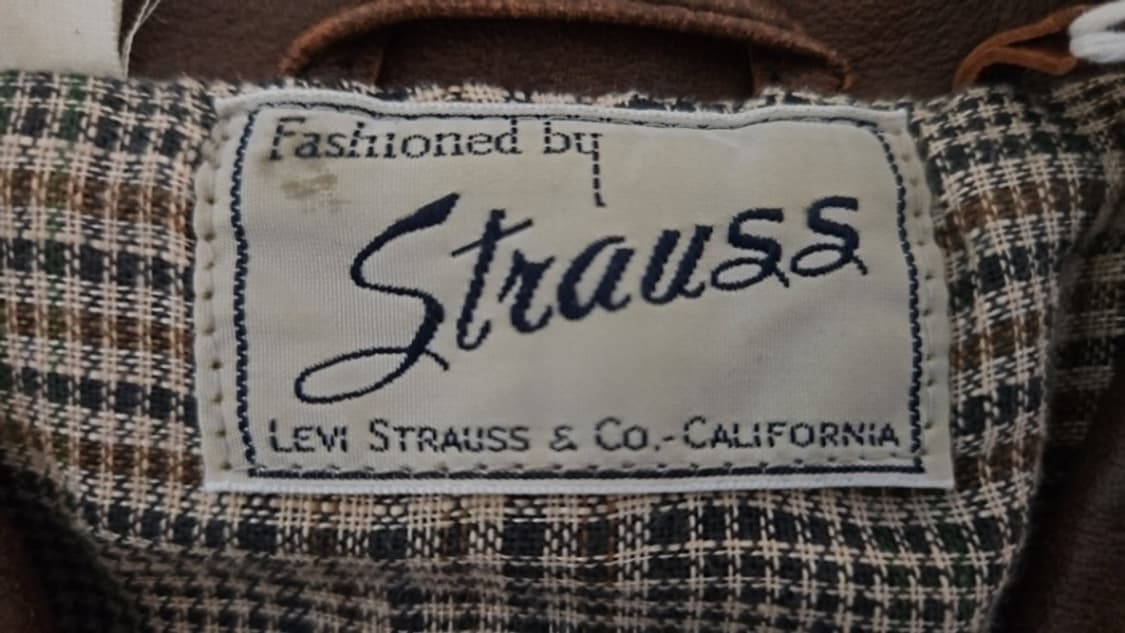 리바이스 LVC 1940's 스트라우스 레더 자켓 라이 M 상품이미지6