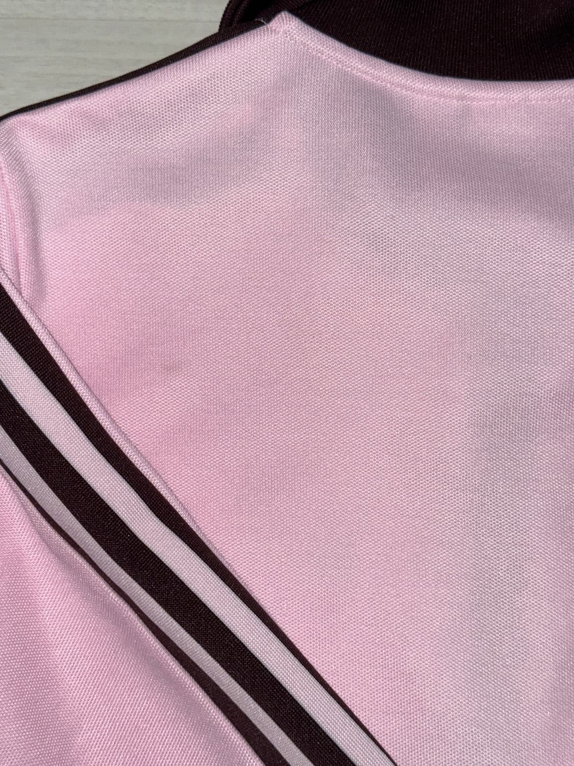 아디다스 베켄바우어 핑크 브라운 져지 상품이미지3