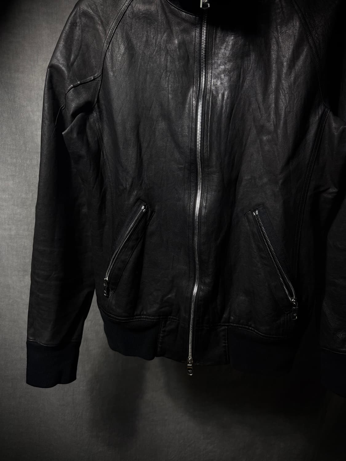 WJK Cow Leather Jacket   상품이미지5
