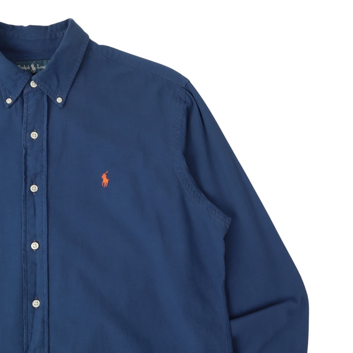 폴로 랄프로렌 네이비 옥스포드 커스텀핏 셔츠 상품이미지3