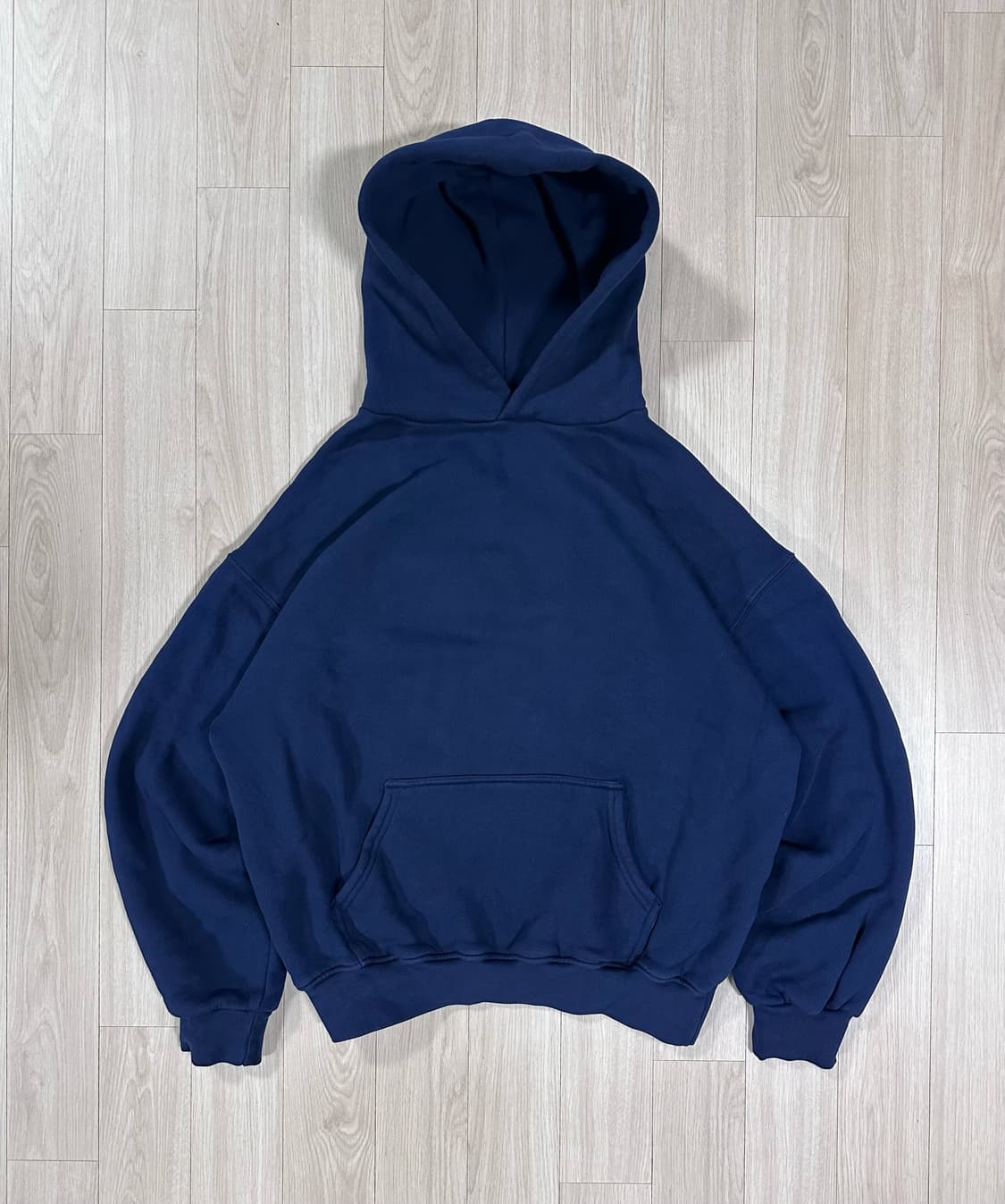 Velour Garments 450GSM 후드티 네이비 L 상품이미지1