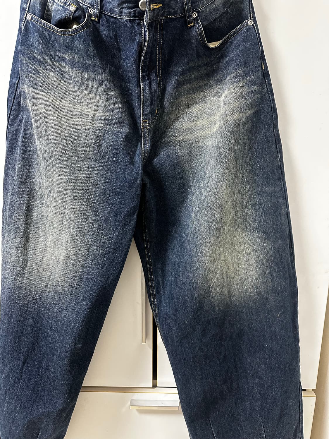 임템포무드 데님 바지 상품이미지1