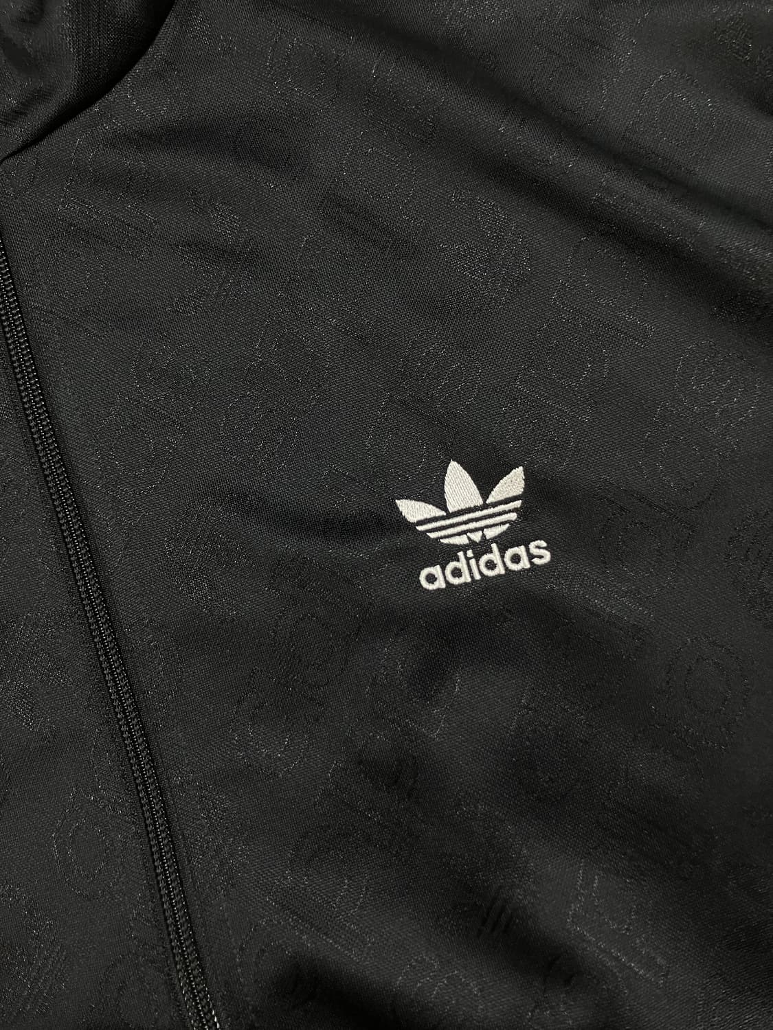 아디다스 로고 패턴 포인트 트랙탑 져지 2XL 상품이미지4