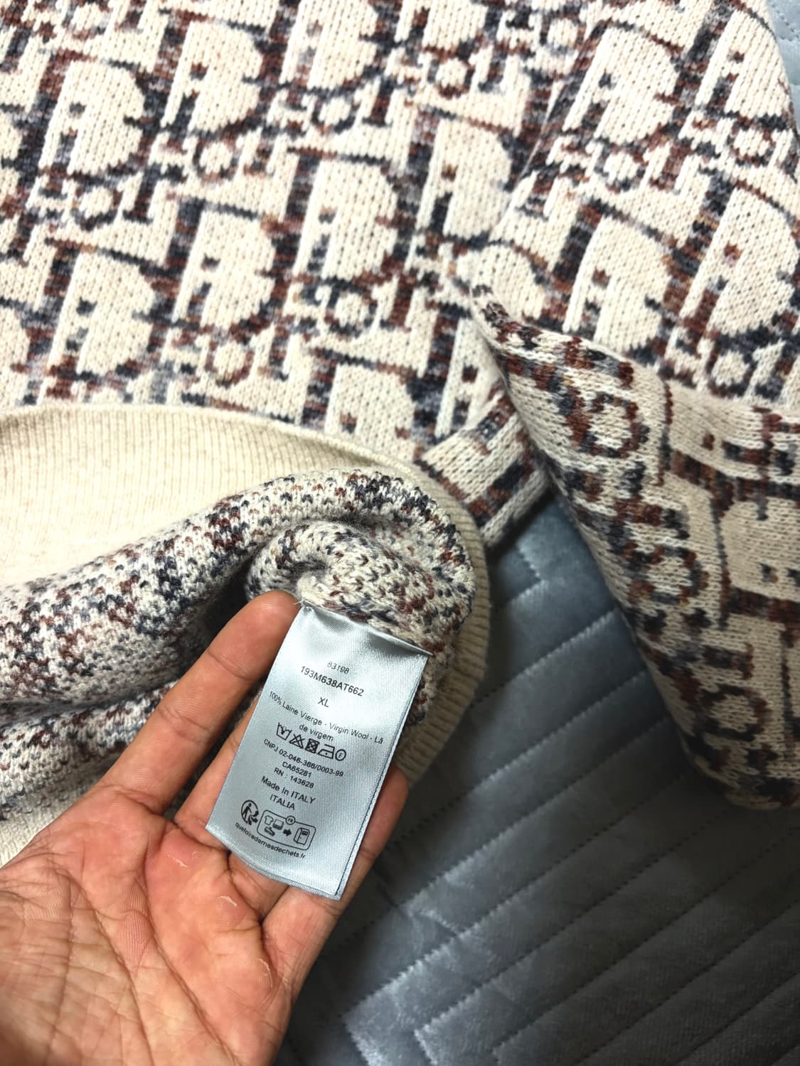 디올 오블리크 니트 상품이미지5