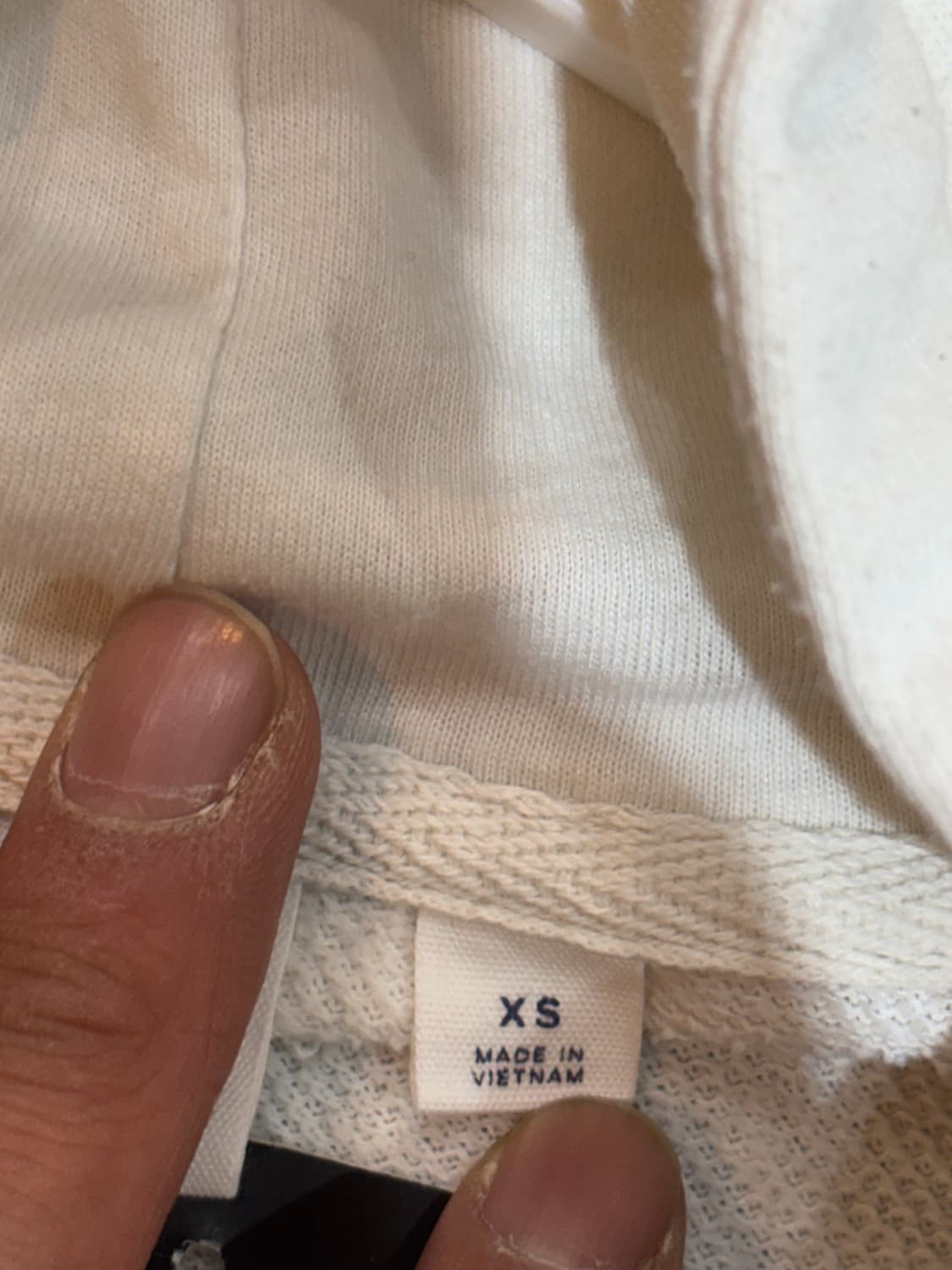 갭 GAP 후드티셔츠 화이트 XS 상품이미지5