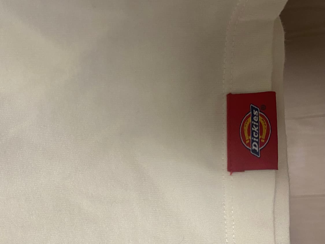 디키즈 흰색 반팔 티셔츠 상품이미지3