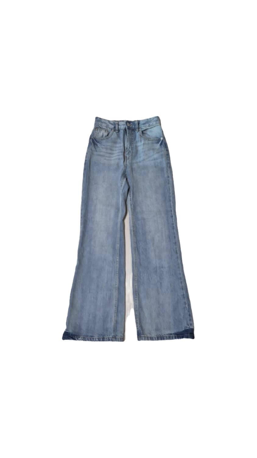 에잇세컨즈 세미부츠컷 데님팬츠 상품이미지1