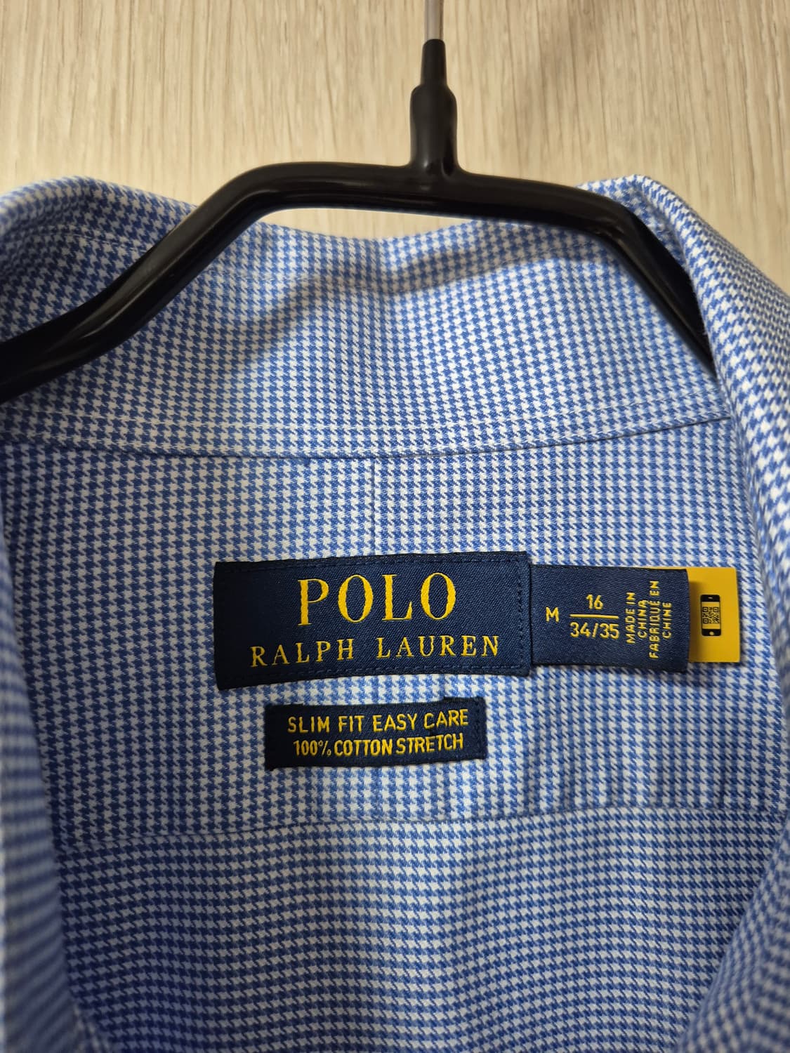 (정품) 폴로 랄프로렌 슬림핏 이지케어 셔츠 체크셔츠 16 상품이미지3