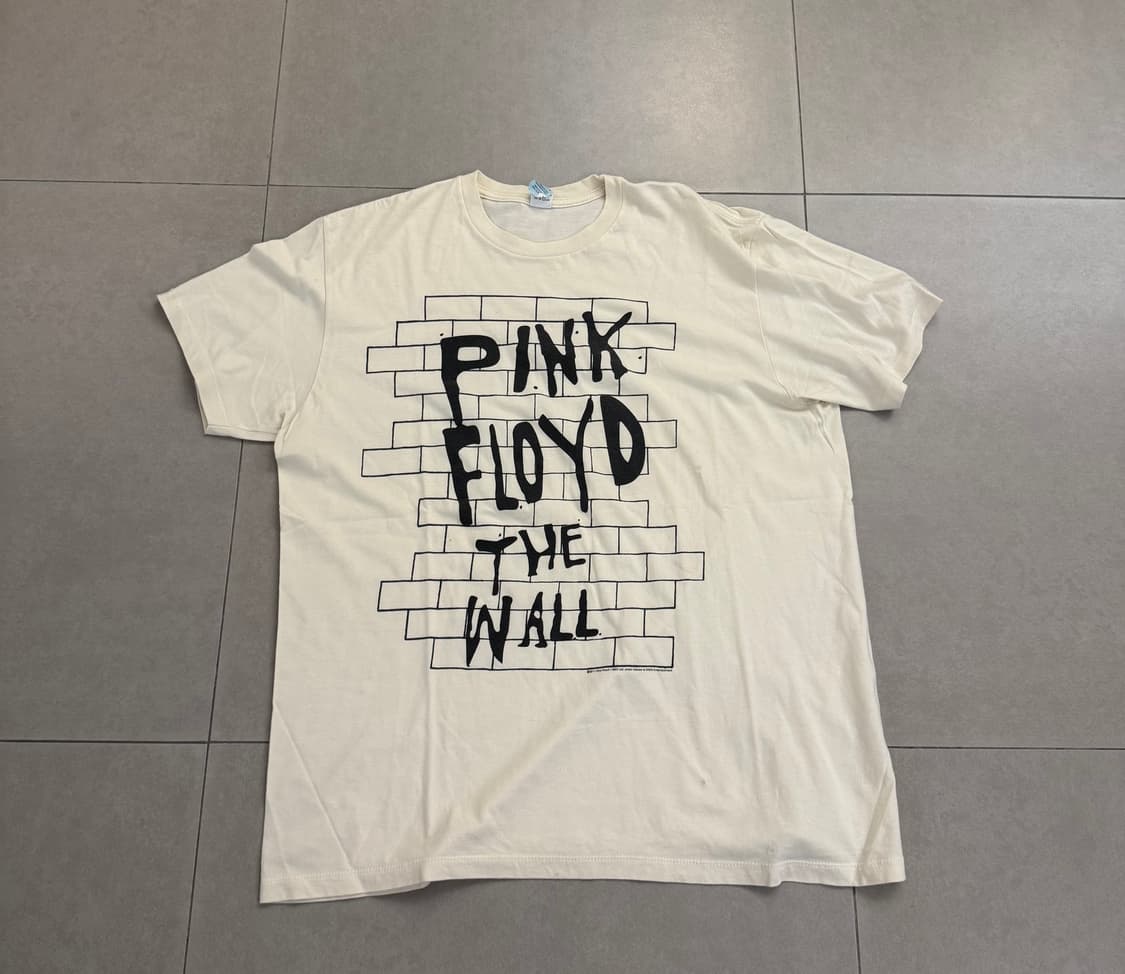 빈티지 Pink floyd the wall 티셔츠 사이즈 XL 상품이미지1