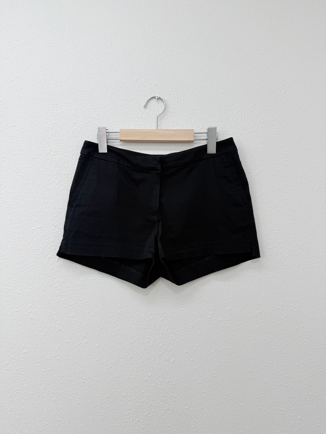 빈티지 H&M 블랙 로우라이즈 숏 팬츠 상품이미지1