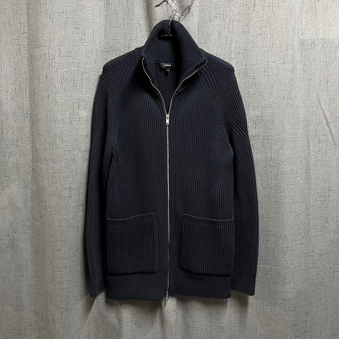 Theory 띠어리 남성 풀집업 니트 가디건 (사이즈 S) 상품이미지1