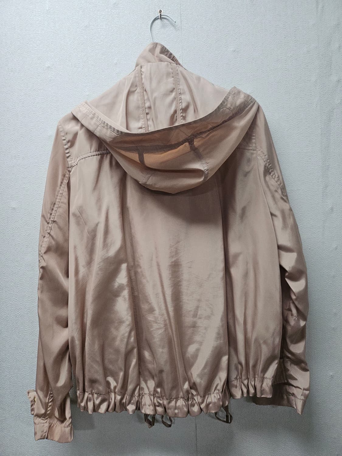 Le shop 연핑크 후드집업 바람막이 자켓 S 85 상품이미지4