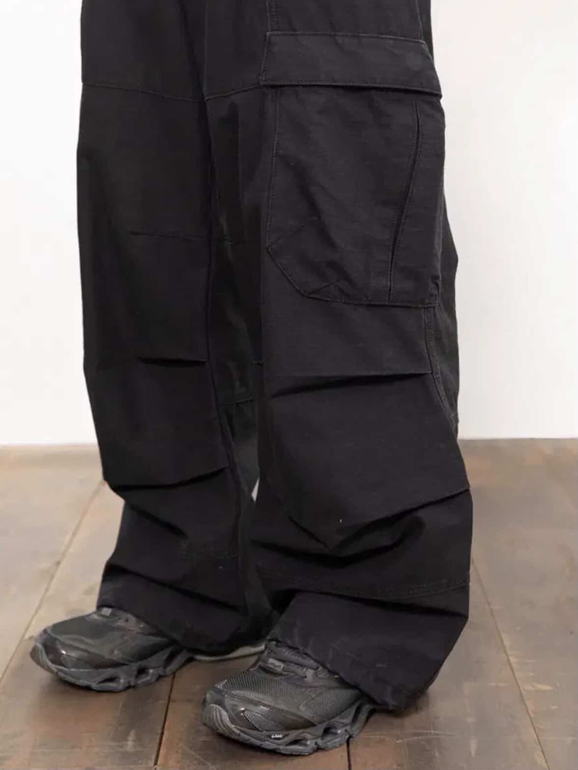 [2] 비긴202 모듈러 카고 팬츠 - 블랙 판매합니다 상품이미지5