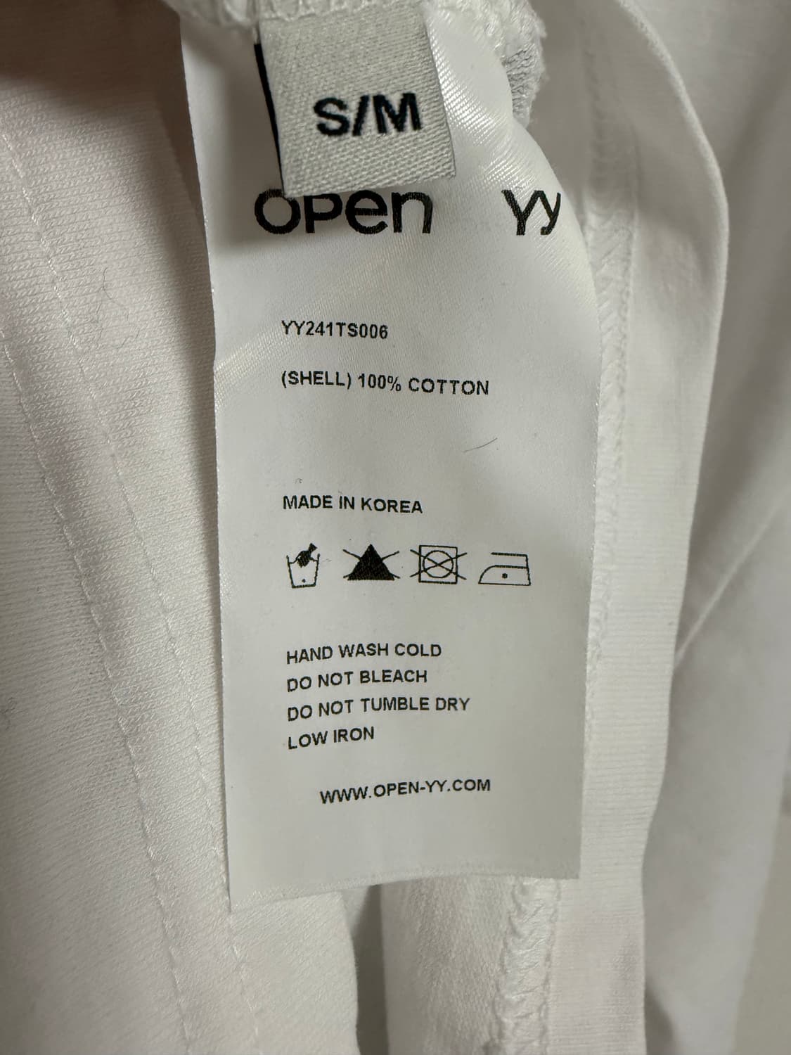 오픈yy 더오픈yy 반팔 티셔츠 상품이미지3