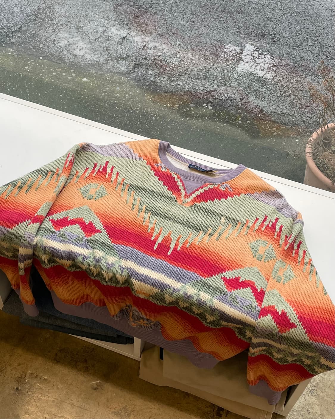 Polo southwestern sweatshirt 폴로 스웻셔츠 상품이미지2