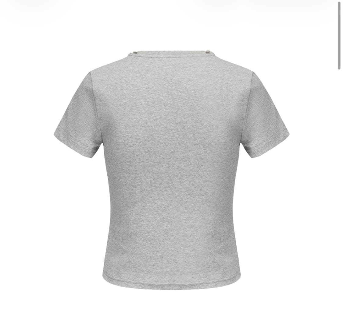 마크공 우먼 도그 프린트 티셔츠 상품이미지2