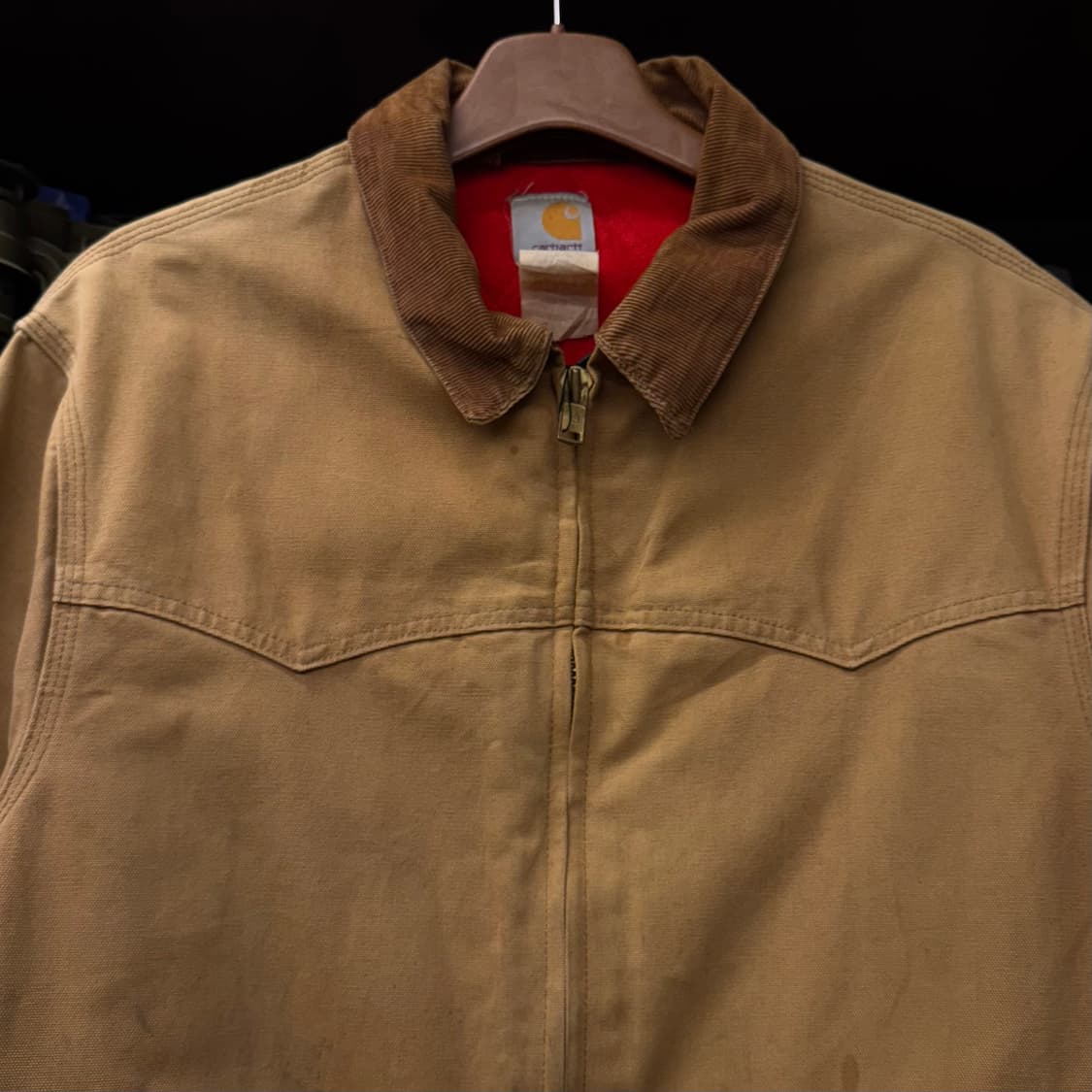 90s 칼하트 오리지널 블랭킷 라이닝 웨스턴 산타 페 워크 자켓 N235 상품이미지3