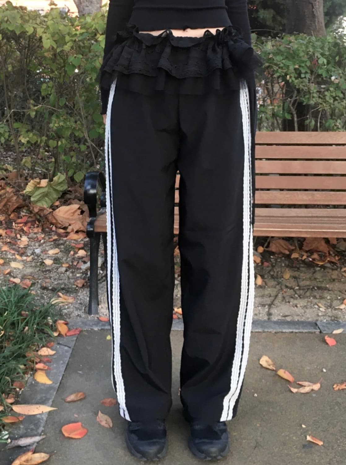 딧소어 ditsor 글레시어 레이스 나일론 트레이닝 팬츠 바지 상품이미지5