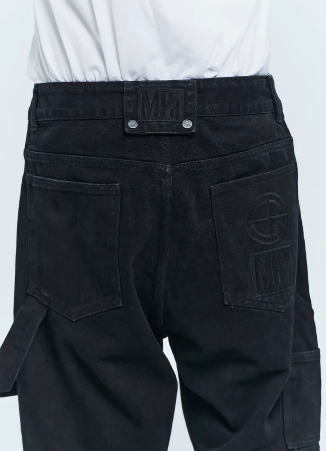 MPa 페인터 데님 (BLACK) 새상품(m) 상품이미지3
