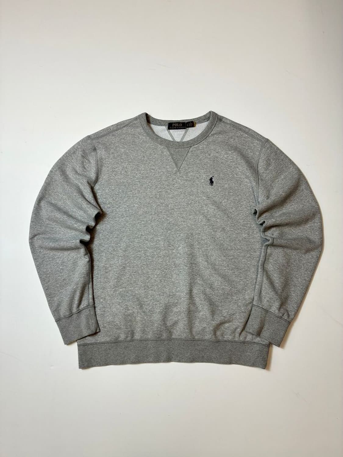 폴로 랄프로렌 로고 큐알 크루넥 맨투맨 PN8372 상품이미지1