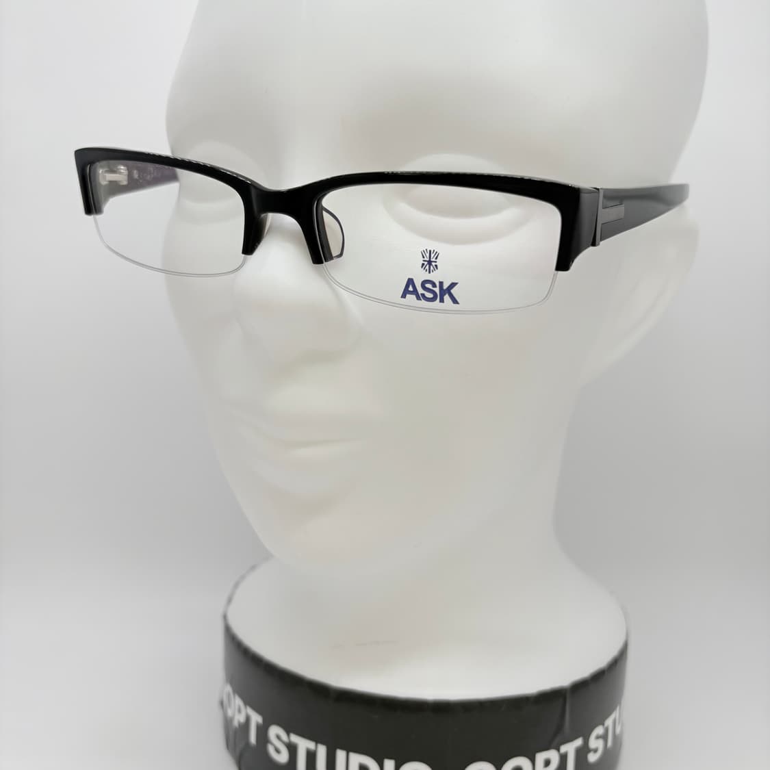 ASK 블랙 스퀘어 반뿔테  상품이미지6