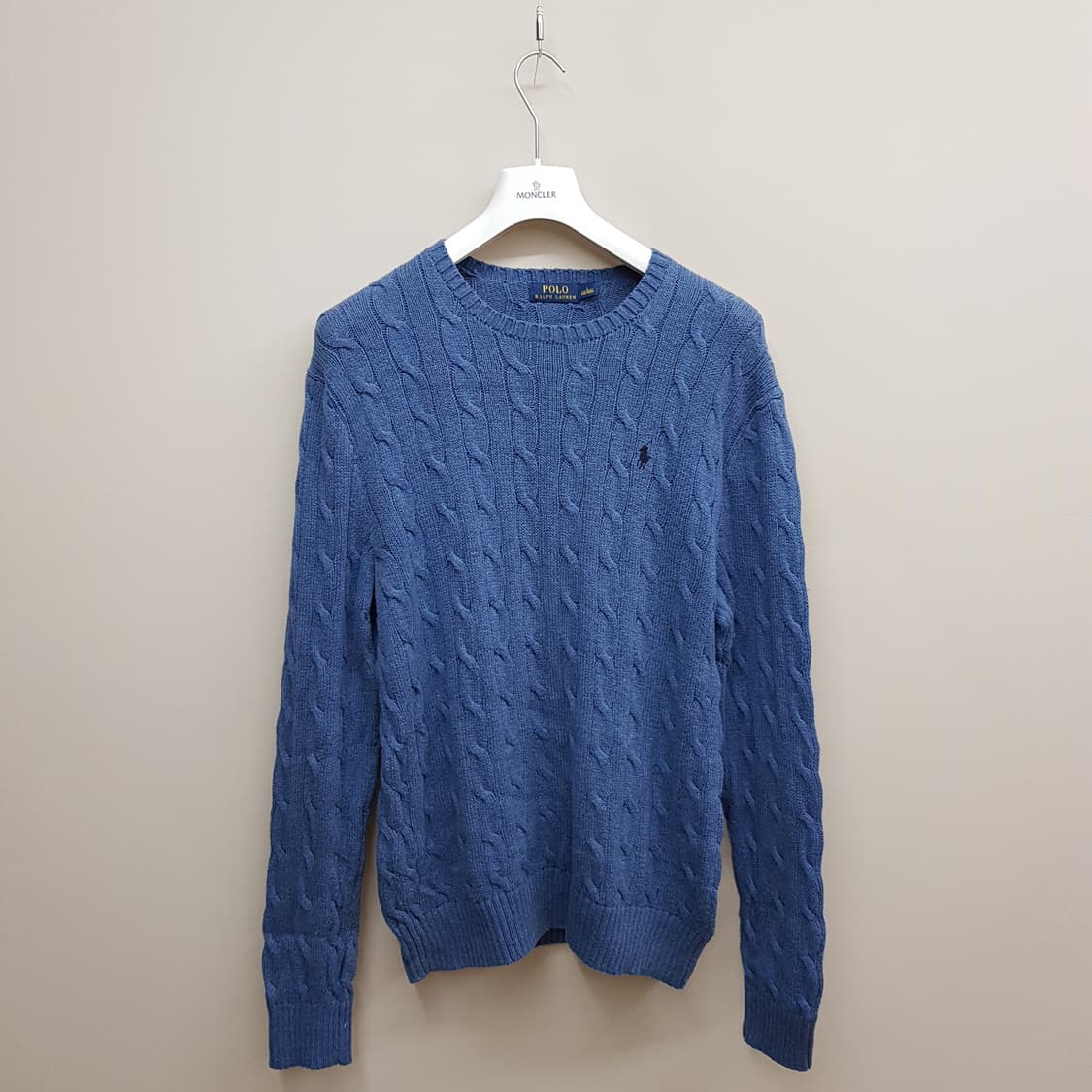 폴로 랄프로렌 케이블 코튼 니트 L사이즈 상품이미지1