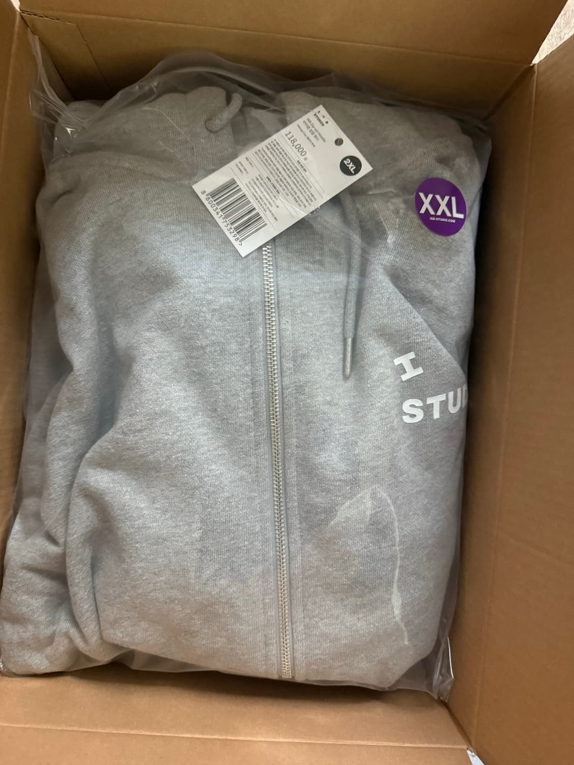 아이앱 후드집업 2XL 상품이미지1