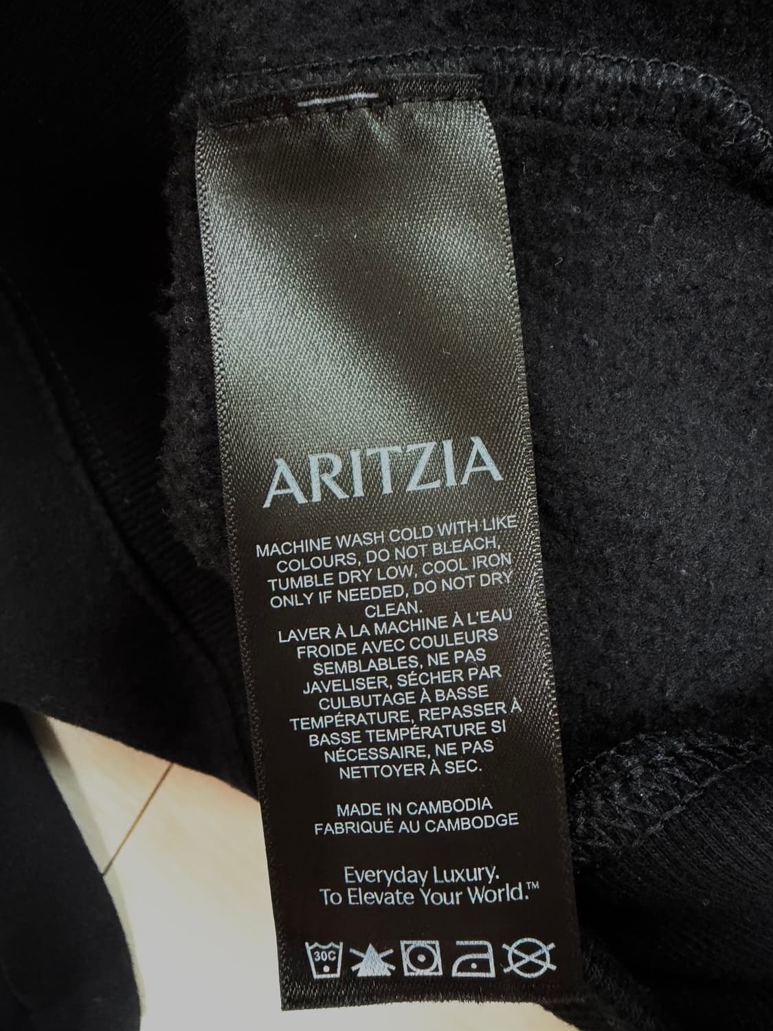 Aritzia sweatfleece Perfect hoodie 후드티 M 상품이미지4