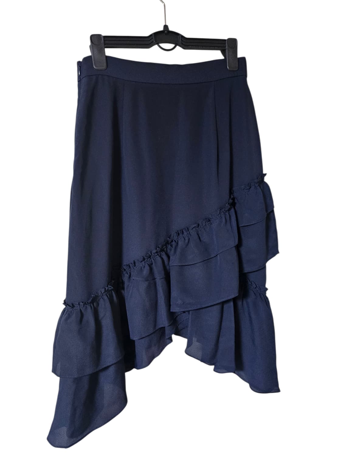 클럽모나코 언발 러플 스커트 네이비 55 | 세련된 A라인 상품이미지8