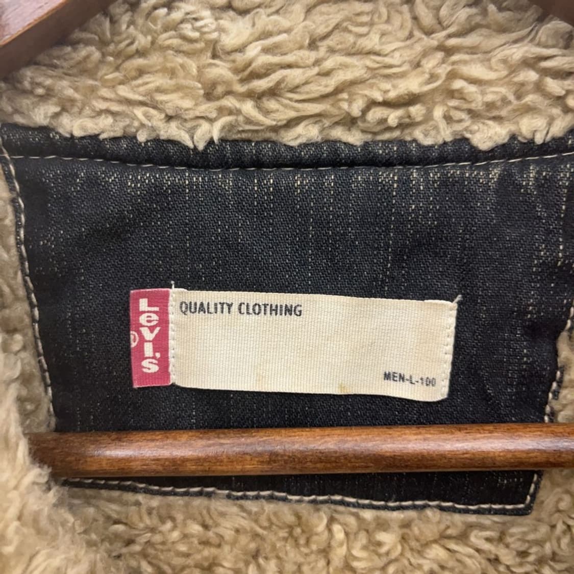 리바이스 빈티지 웨스턴 양털 쉐르파 데님 자켓 100 C08530 상품이미지5