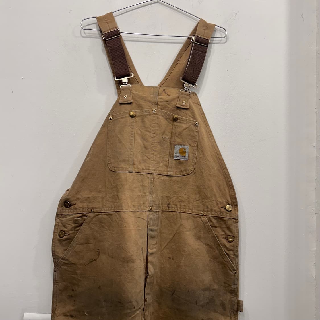 칼하트 워크웨어 더블니 카펜터 오버롤 상품이미지2