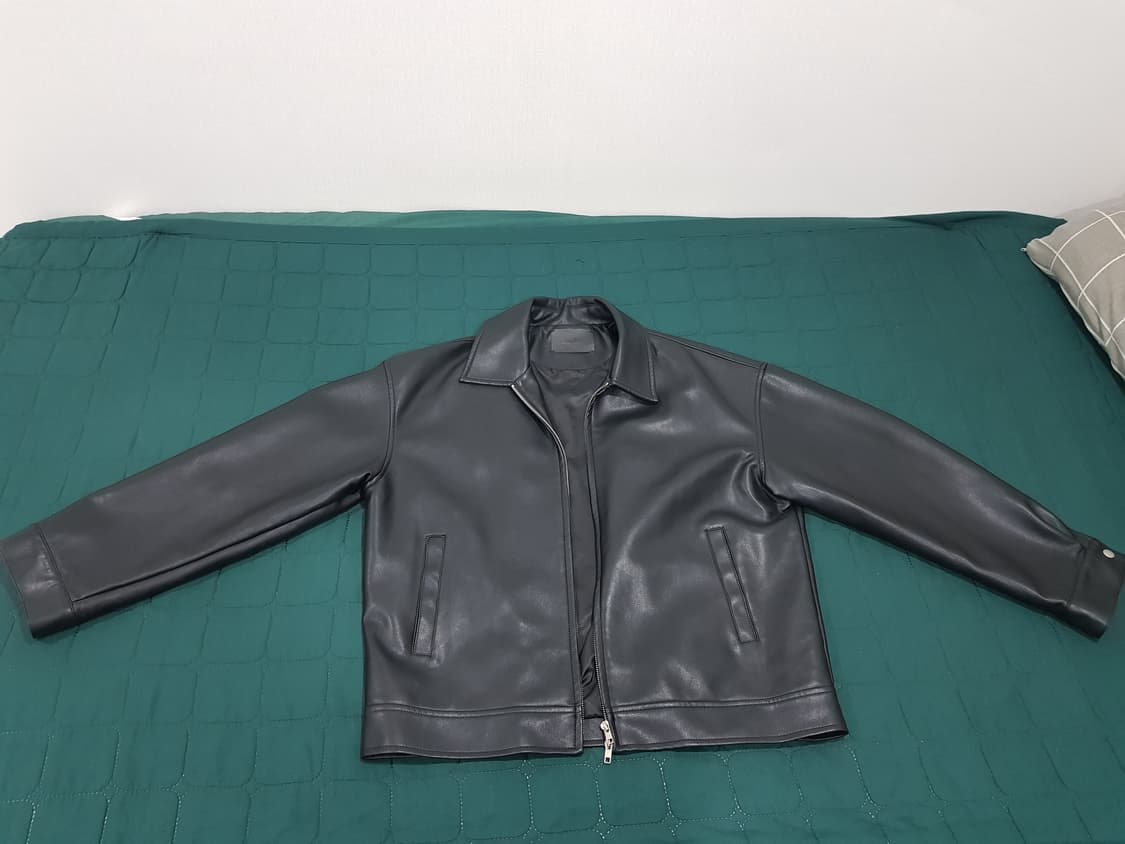 [옷장정리] 레더 라이더 자켓 블랙 L 상품이미지2