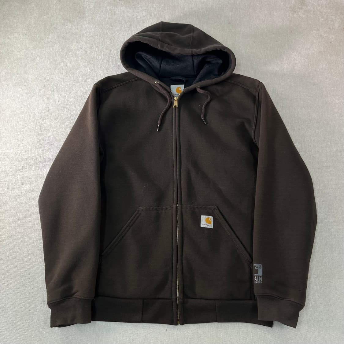 100 칼하트 써멀 브라운 후드집업 상품이미지1