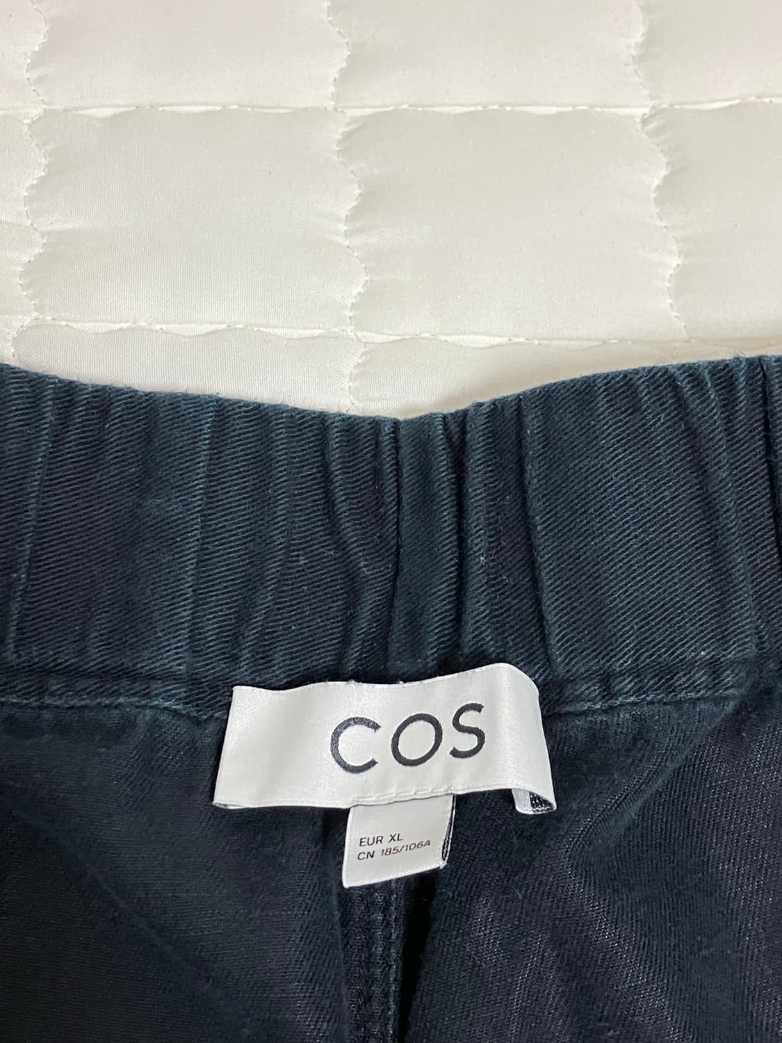 코스 와이드 밴딩 팬츠 XL 상품이미지3