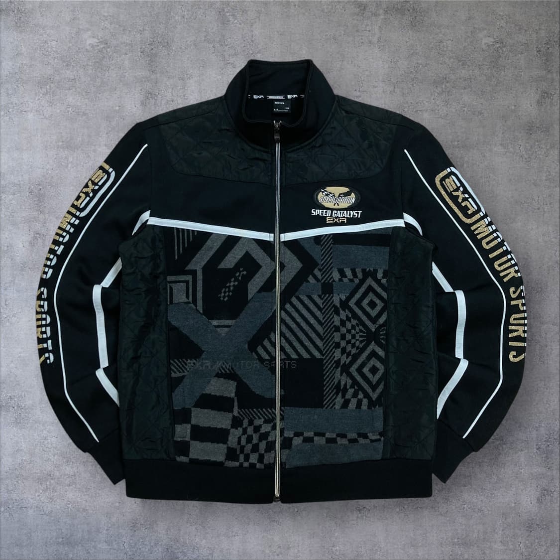 EXR y2k 빈티지 레이싱 트랙탑 자켓 상품이미지1