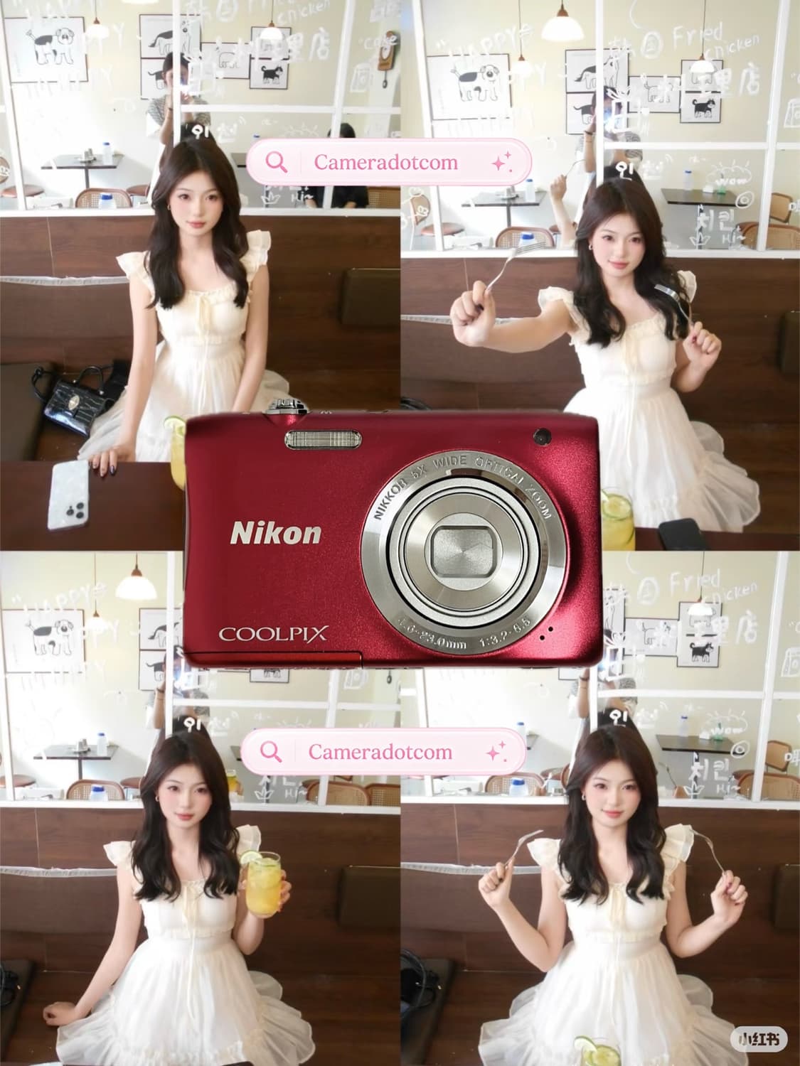 풀셋!) Nikon coolpix S2900 니콘 쿨픽스 레드 상품이미지1