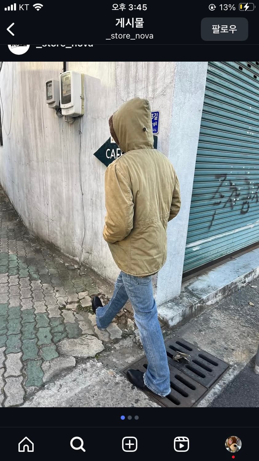 70s 선페이드 밀리터리 파카 상품이미지3