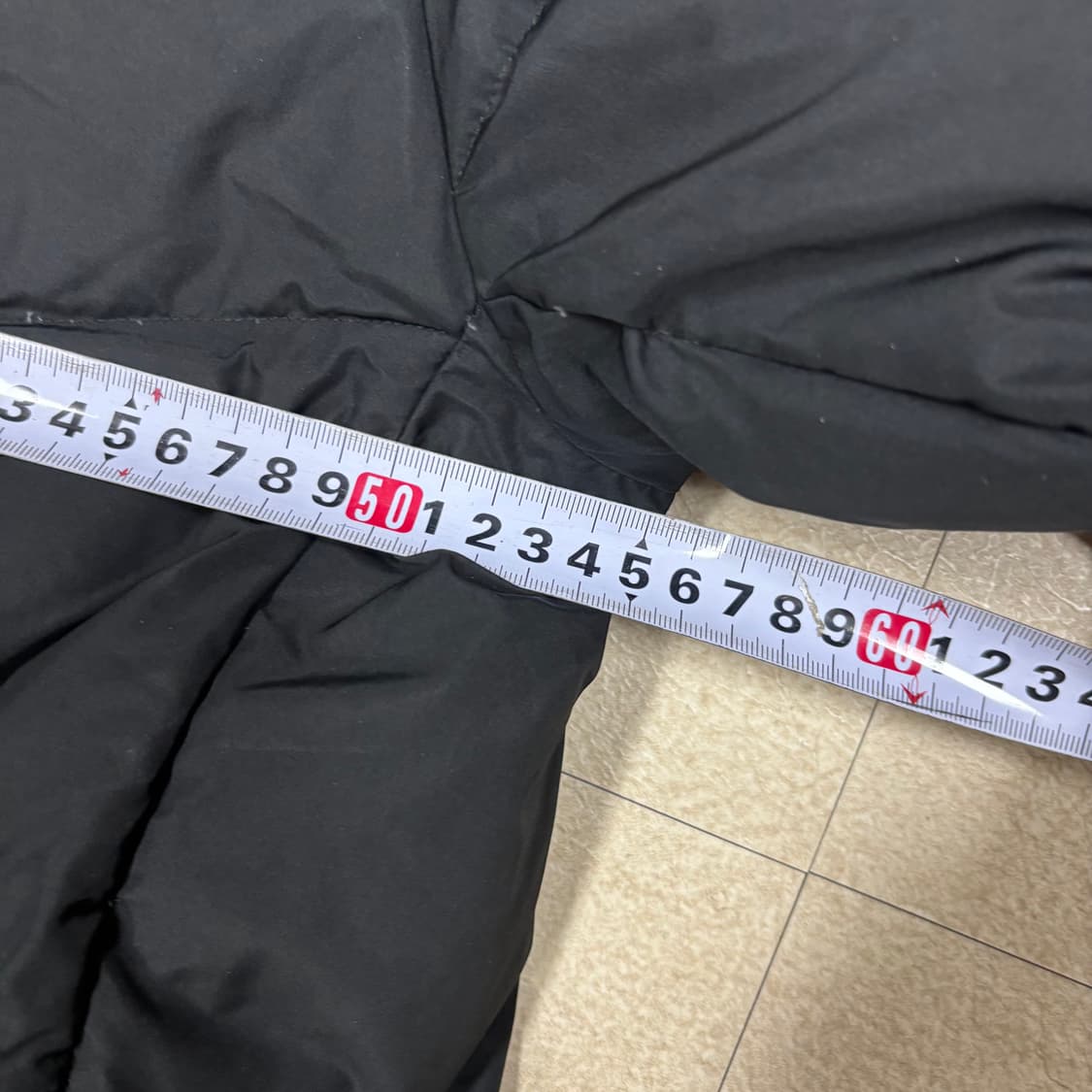 노스페이스 구스다운 블랙 롱패딩 상품이미지7