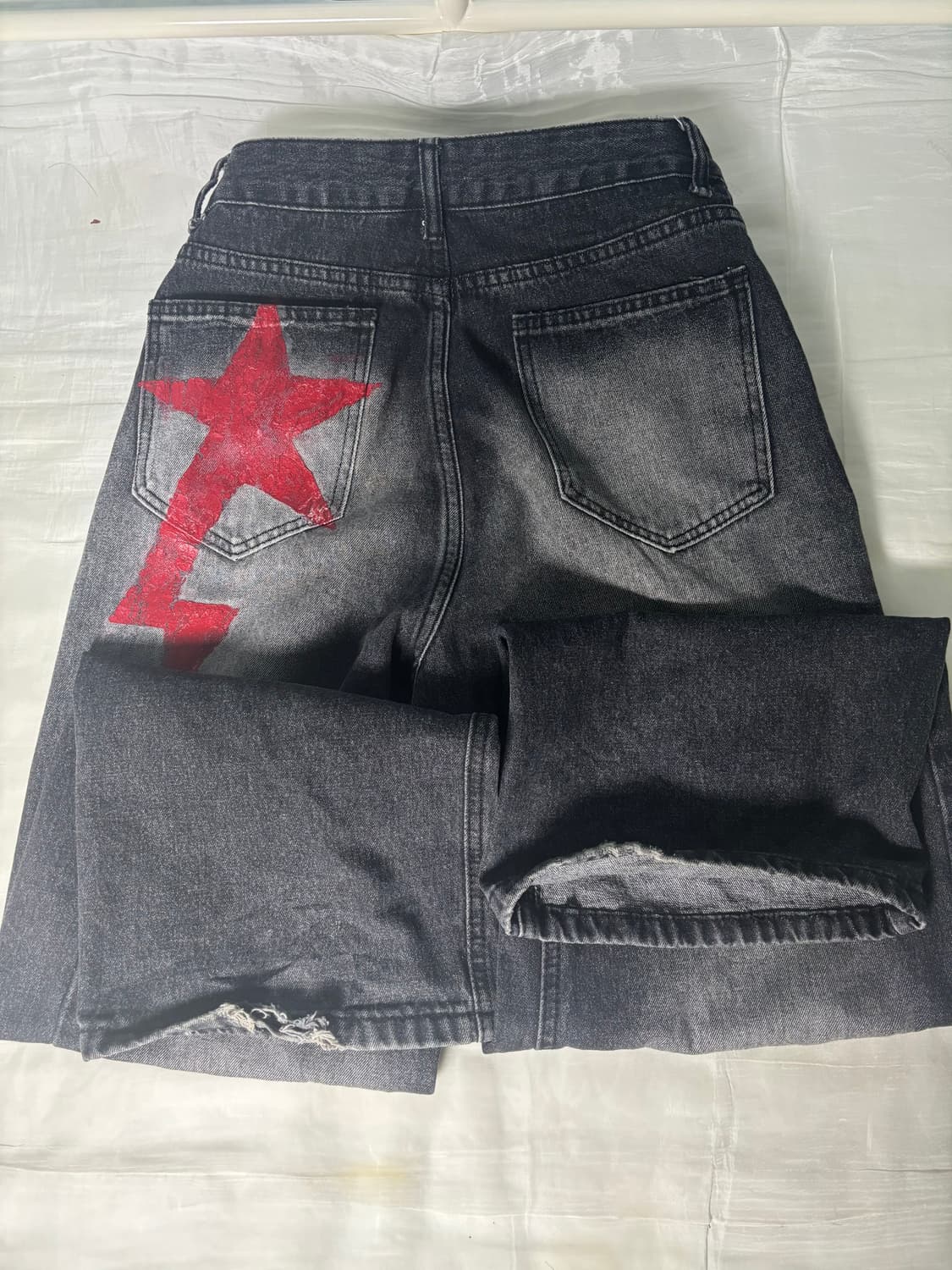 A BATHING APE (베이프) 커스텀 데님 팬츠 상품이미지2